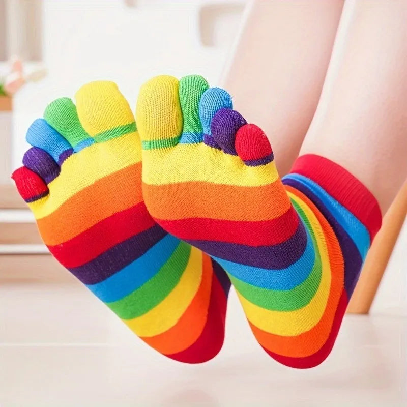 Happy Feet Rainbow Socks