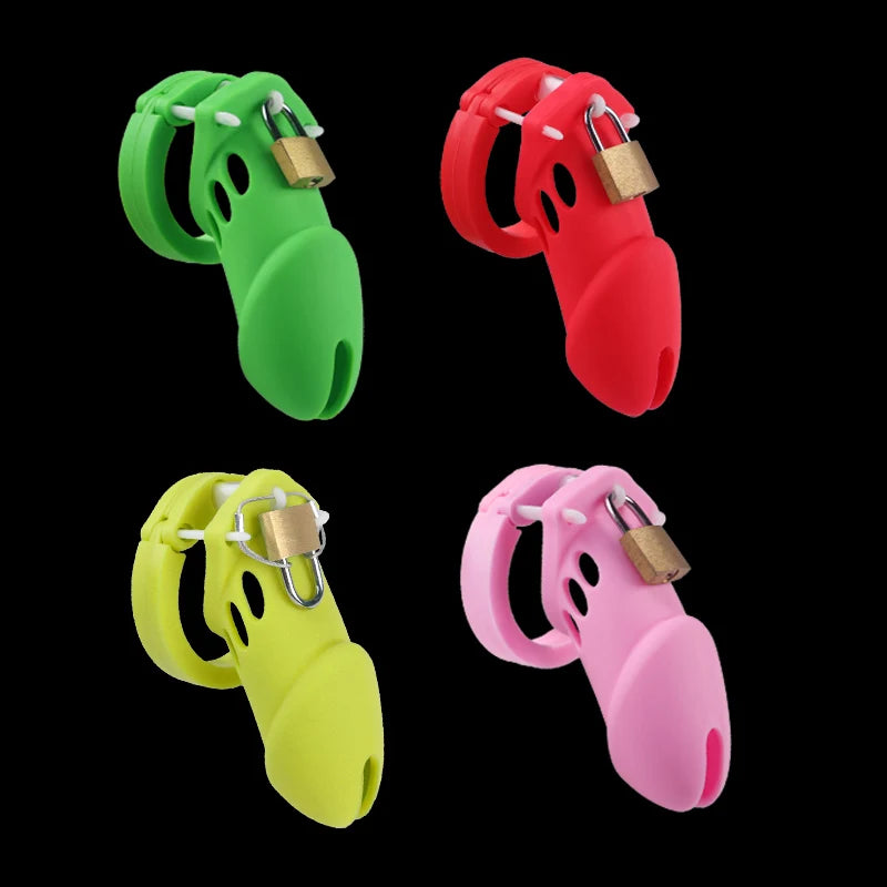 Lockdown Silicone Chastity Cage