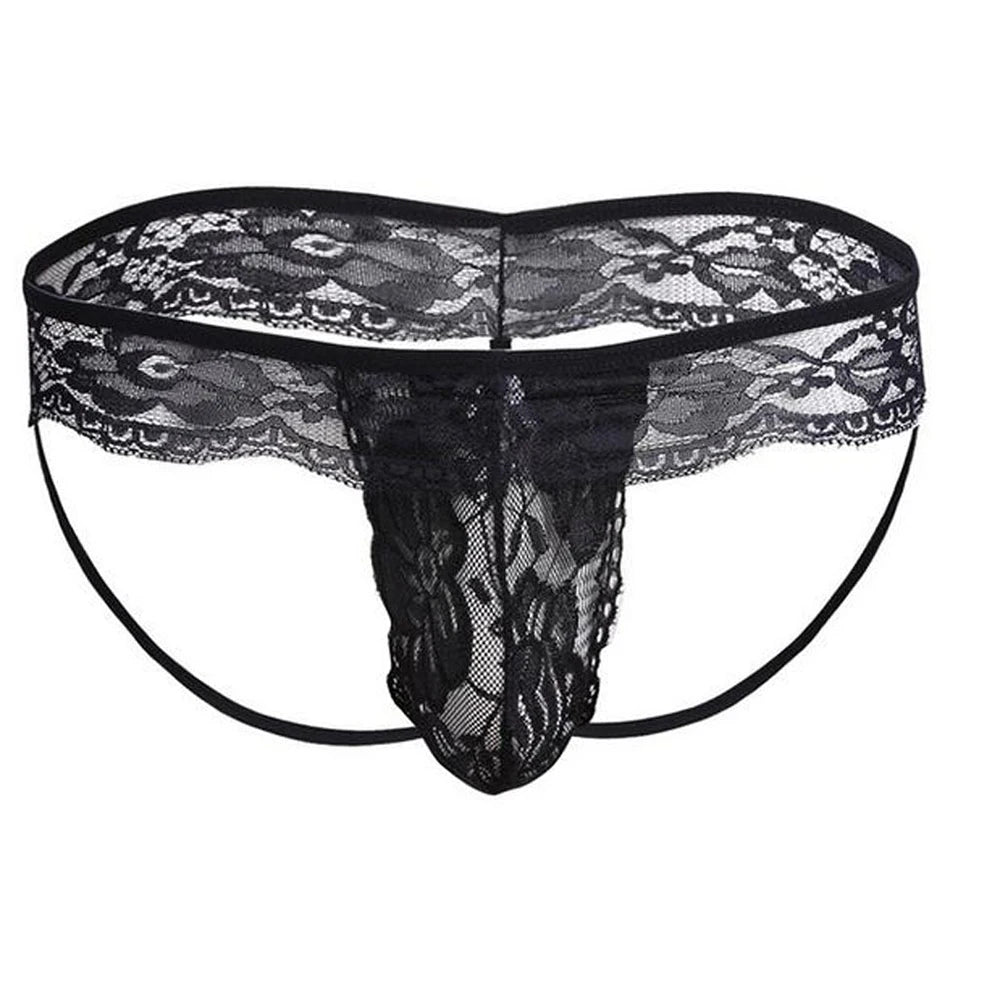 Sexy Men's Lace Erotic Thong