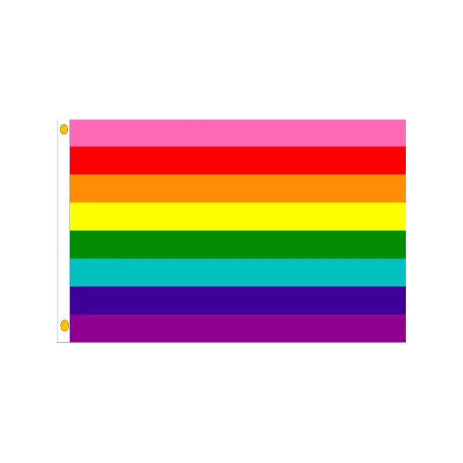 Original Gilbert Baker Rainbow Pride Flag – Queer In The World 