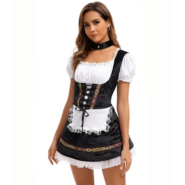 Woman Oktoberfest Bavarian Dirndl Costume
