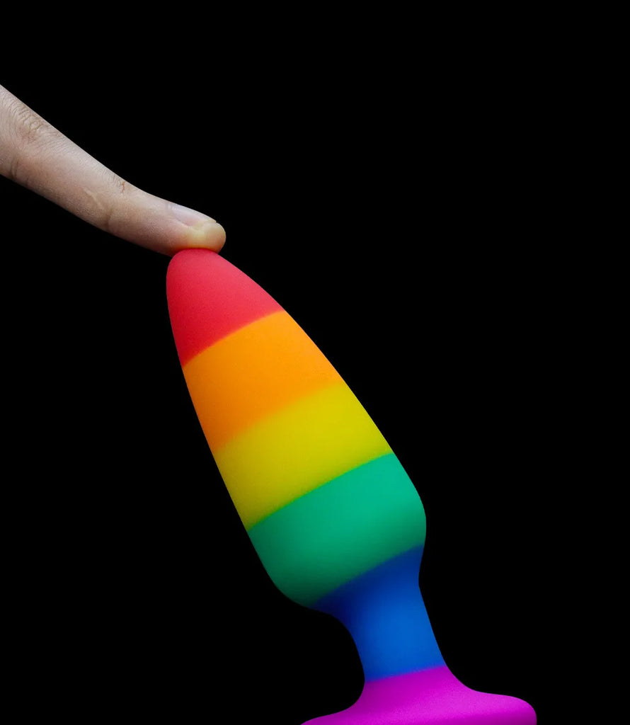 LGBT Rainbow Butt Plug – Queer In The World: The Shop