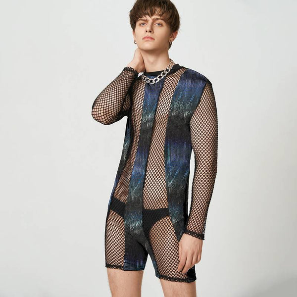  Mesh Techno Rave Outfit by Queer In The World sold by Queer In The World: The Shop - LGBT Merch Fashion