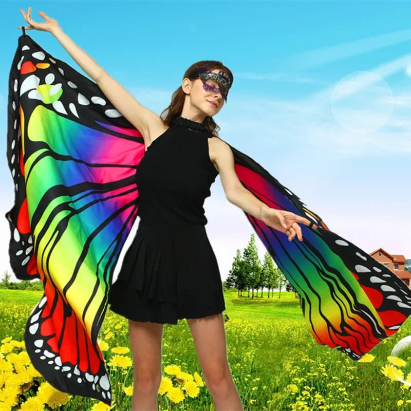  Butterfly Wings and Eye Mask Costume by Queer In The World sold by Queer In The World: The Shop - LGBT Merch Fashion