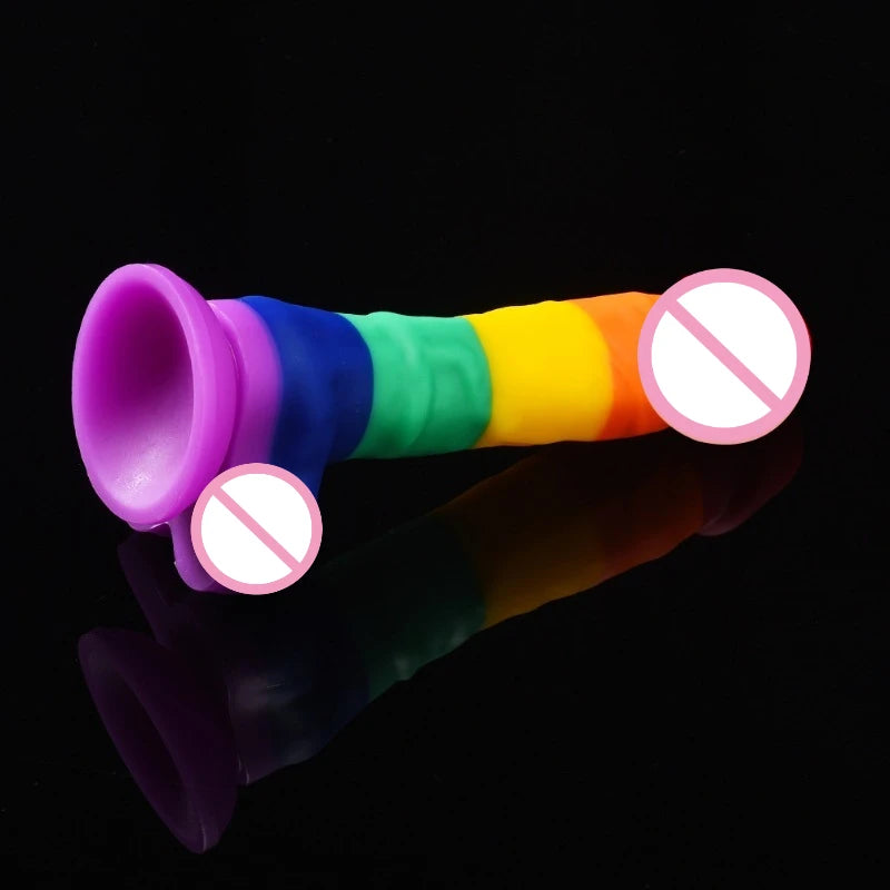 LGBT Pride Silicone Dildo / Sex Toy – Queer In The World: The Shop