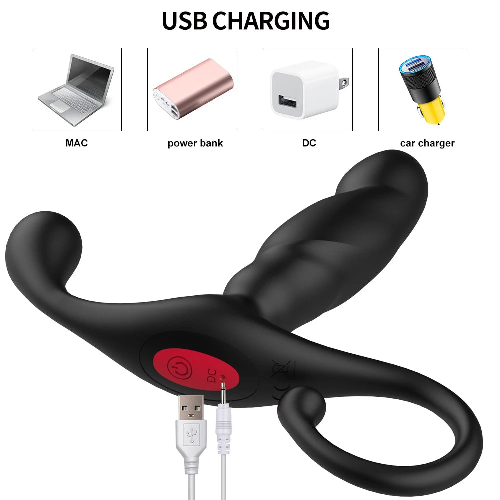 Remote Control 3-In-1 Prostate Penis Stimulator  Queer In The World: The  Shop