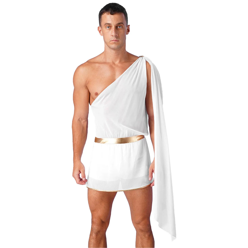 Tantalizing Toga Greek God Robe Costume