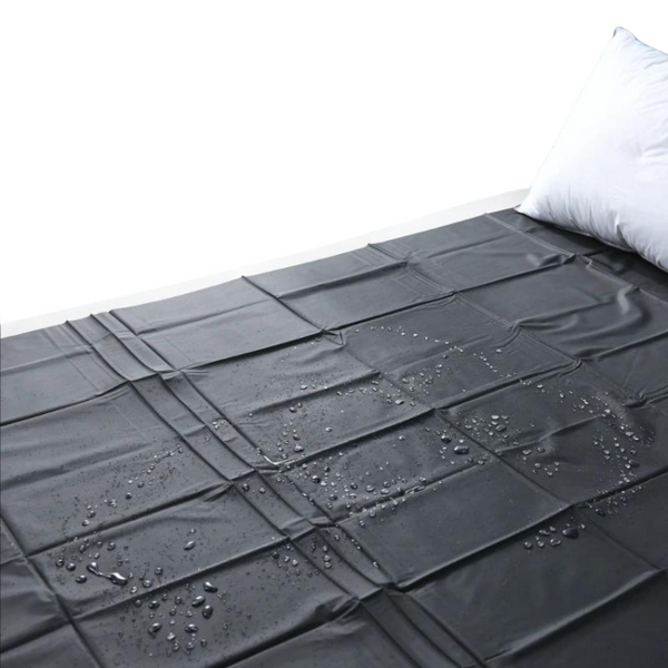 Silky Splash Waterproof Bed Sheet for Wet and Wild Bondage