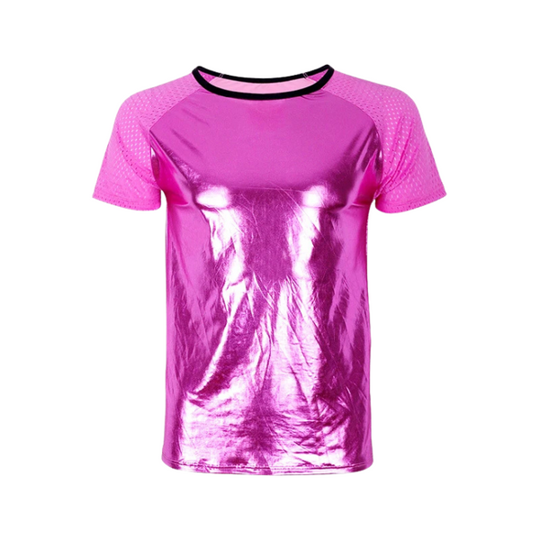 Sleek Edge Patent Tee