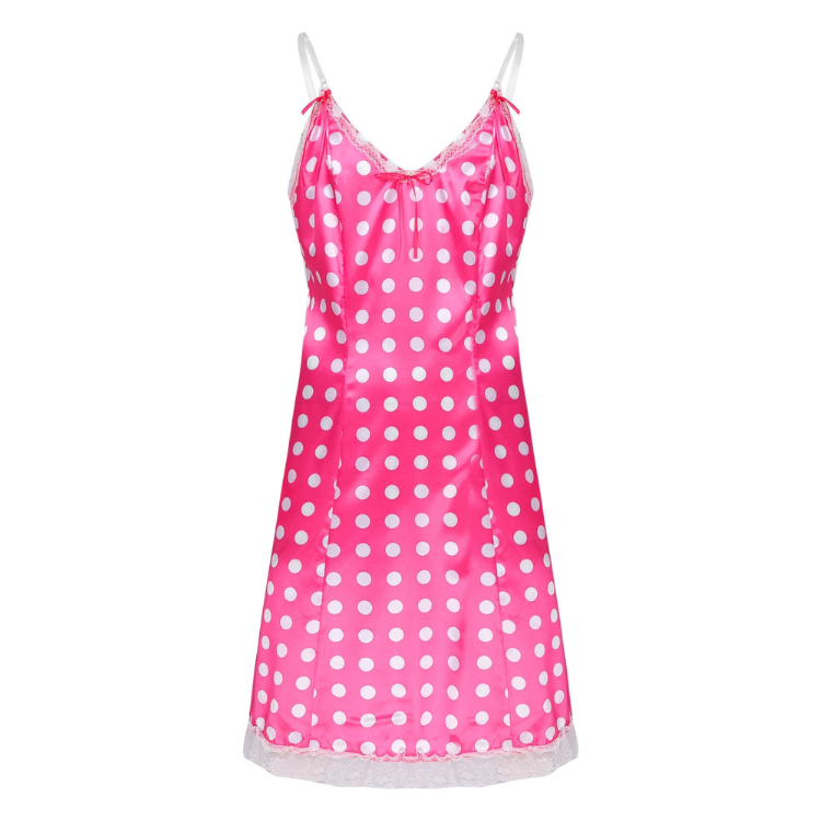 Submissive's Frilly Satin Maid Dress Ensemble – Queer In The World: The Shop