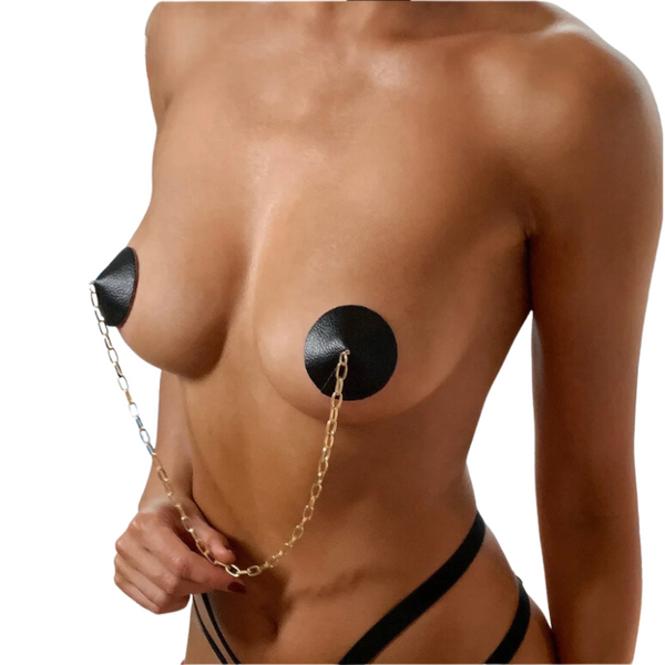 Tempting Tethered Nipple Covers