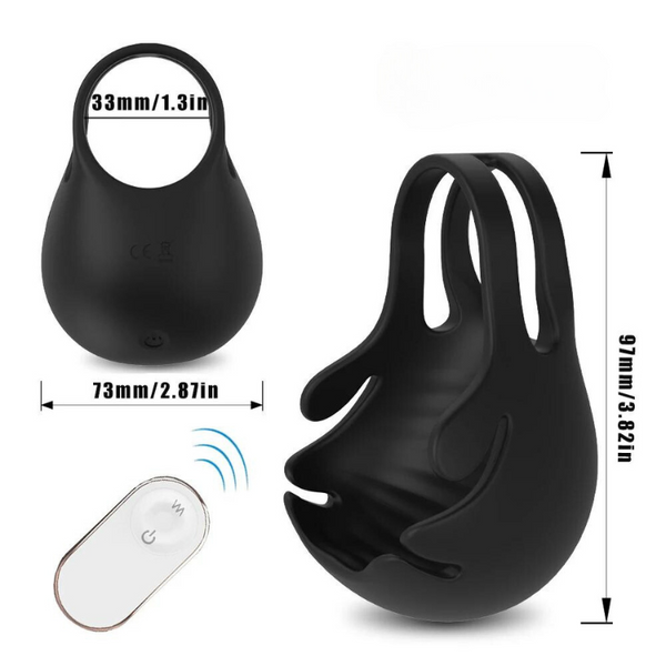 ThrillSeeker Penis & Testicles Ring Massager