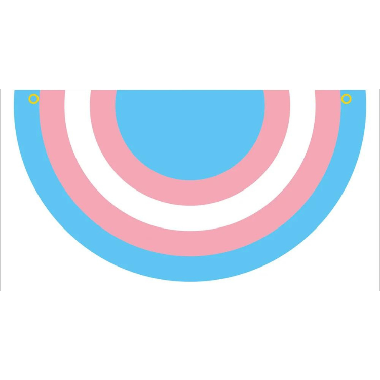 Transgender Pride Flag Bunting