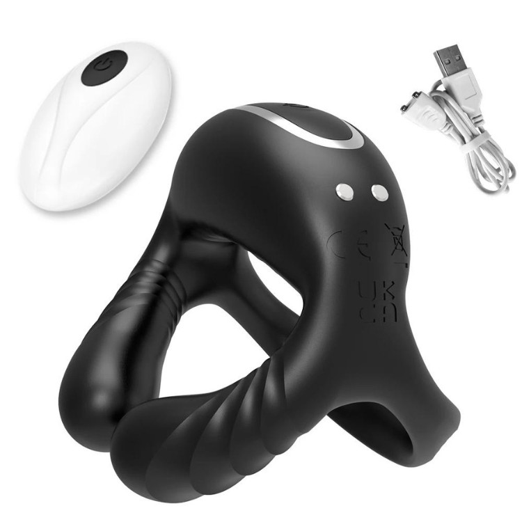 Tri-Motor Vibrating Penis Ring  Queer In The World: The Shop