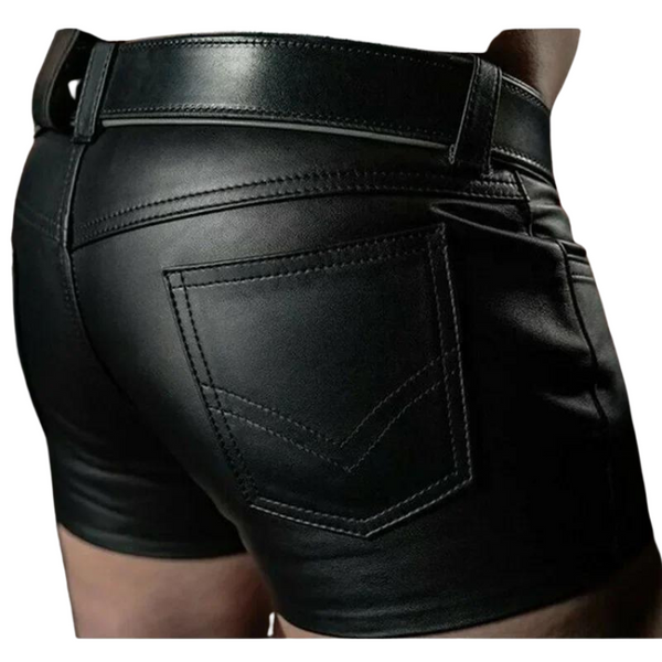 Urban Daddy PU Leather Shorts