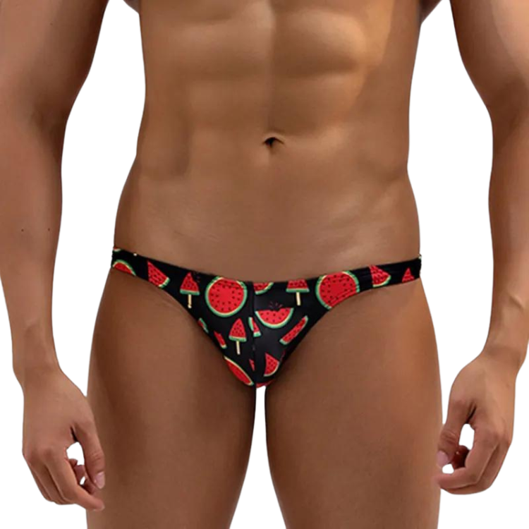  Watermelon Swim Briefs by Queer In The World sold by Queer In The World: The Shop - LGBT Merch Fashion