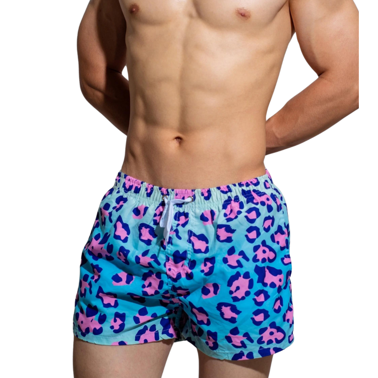 WildPrint Acid Leopard Lounge Shorts