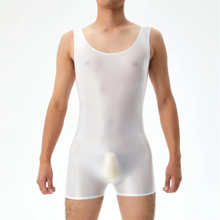 White Wrestling Bodysuit Circuit Party Outfit by Out Of Stock sold by Queer In The World: The Shop - LGBT Merch Fashion