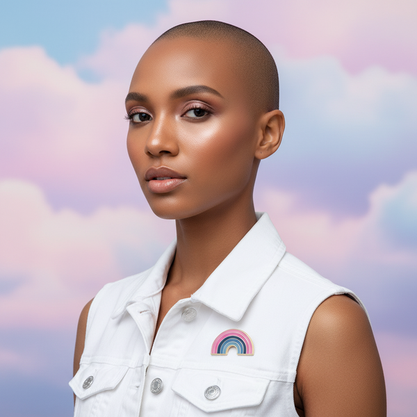 Omnisexual Rainbow Enamel Pin