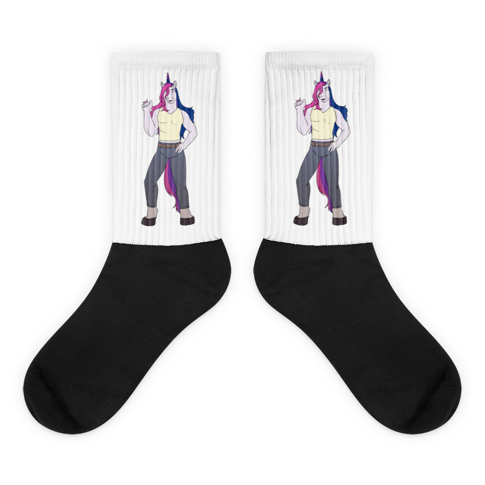 Bisexual Unicorn Socks