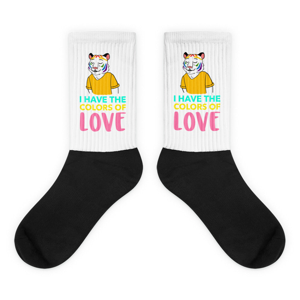 I Have The Colors Of Love Socks