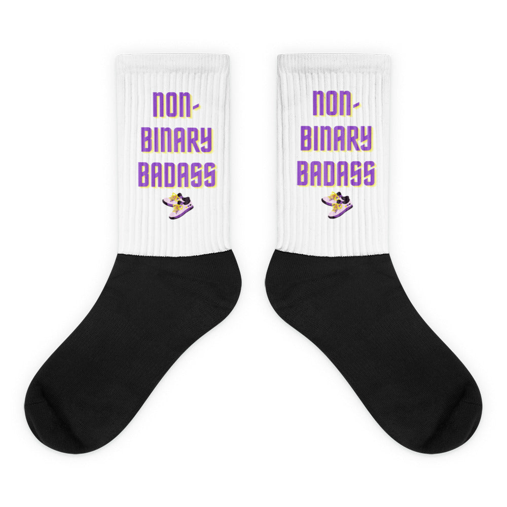 Non-binary Badass Socks