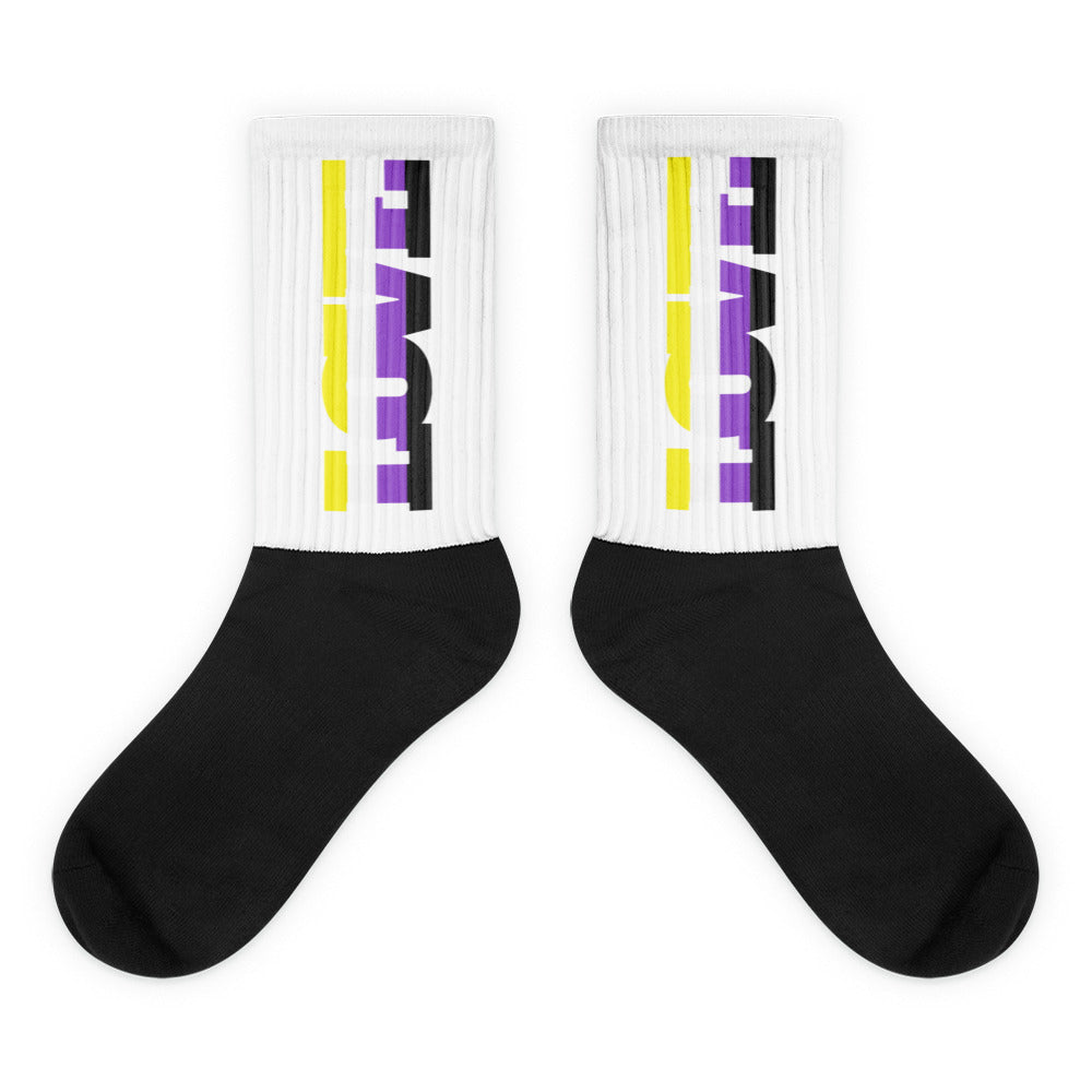 Non-binary Love Socks