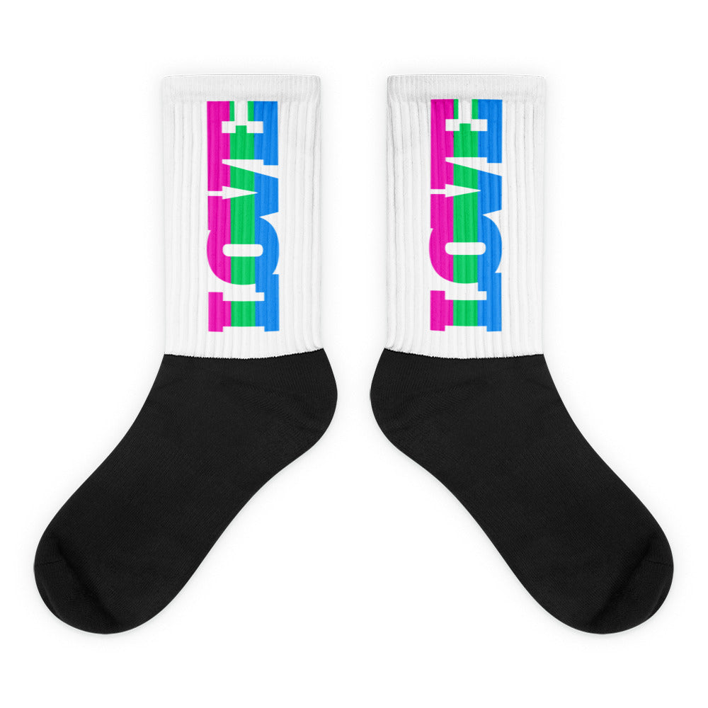 Polysexual Love Socks