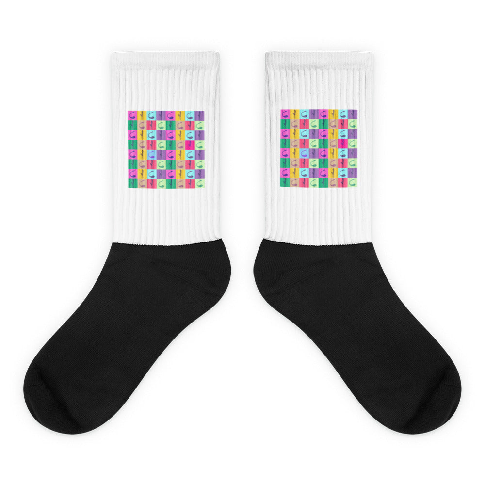 Vibrator Pop Art Socks
