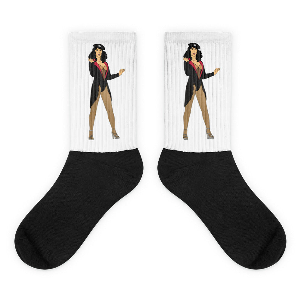 Cher Burlesque Socks