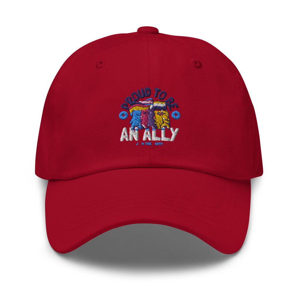 Proud To Be An Ally Cap