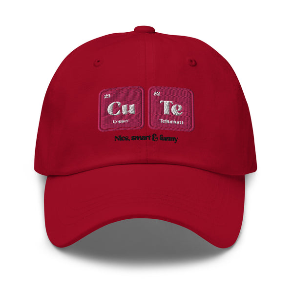 CuTe Nice Smart & Funny Cap