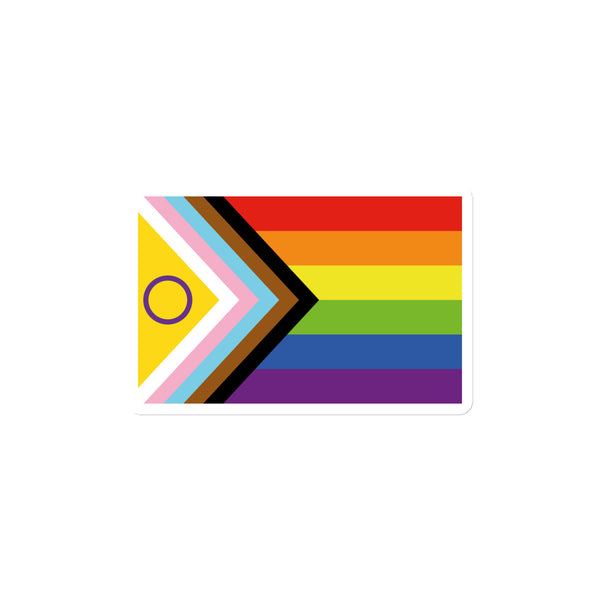 Intersex Inclusive Pride Progress Flag Magnet