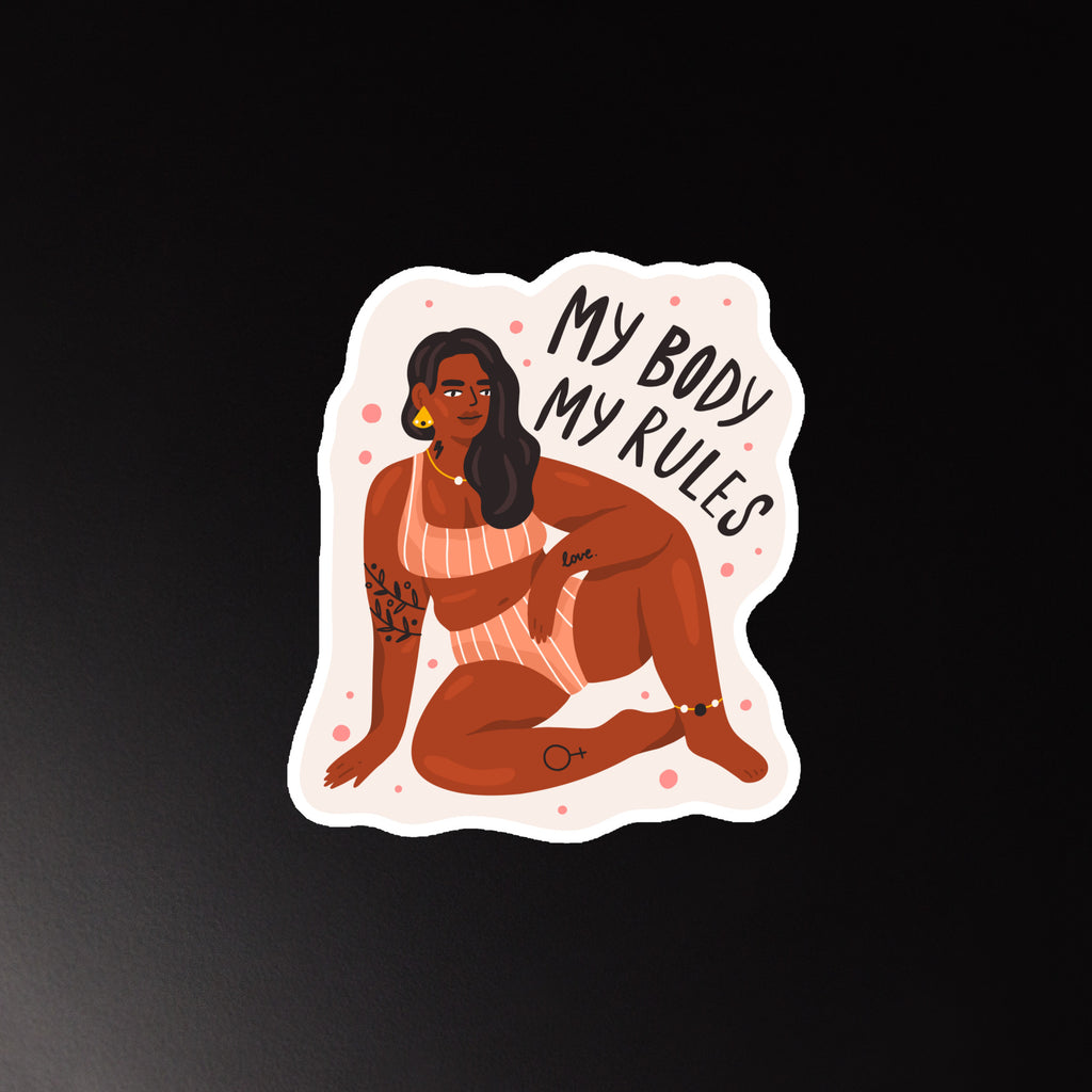 My Body My Rules Magnet