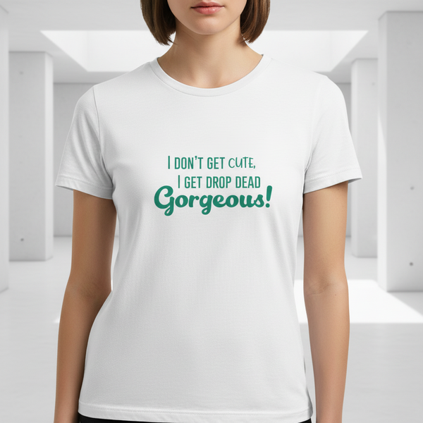 Unisex cotton pride tee with green 