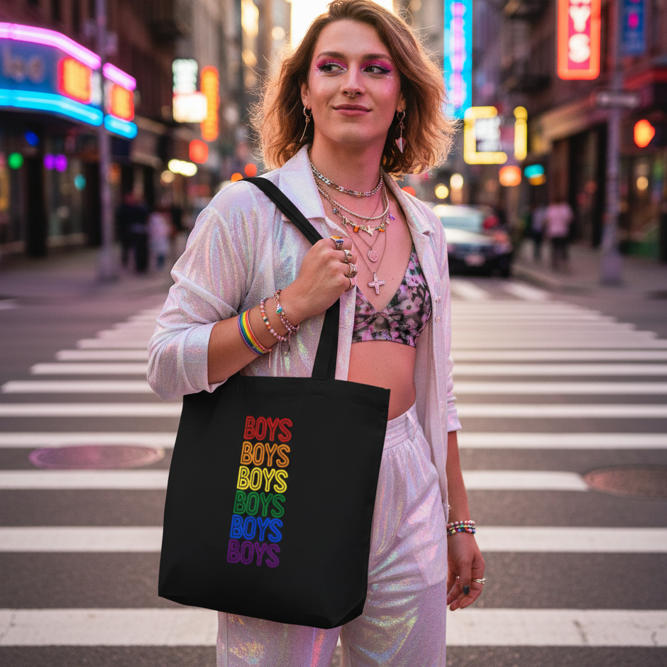 Boys Boys Boys Eco Tote Bag