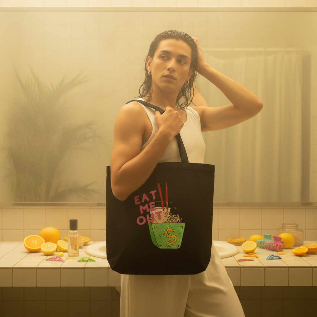 Eat Me Out Eco Tote Bag