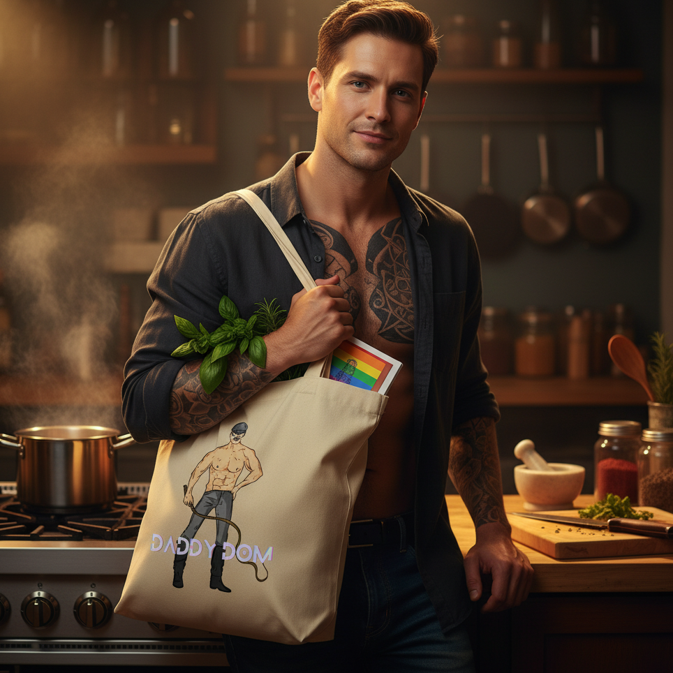 Daddy Dom Eco Tote Bag