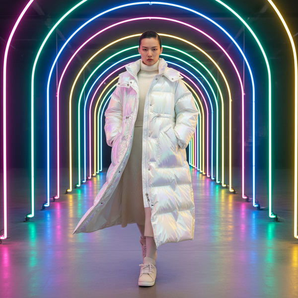 Fierce Frost & Fluff Hooded Oversized Puffer Jacket