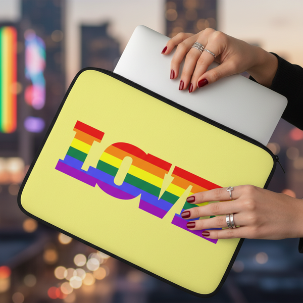 Gay Love Laptop Sleeve with 