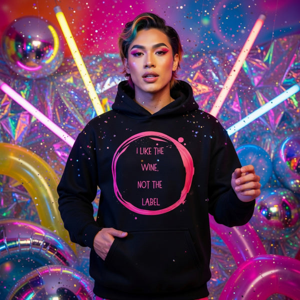 Pansexual unisex hoodie with 