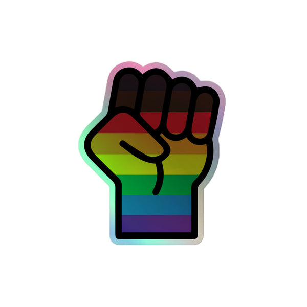 BLM LGBT Resist Holographic Stickers