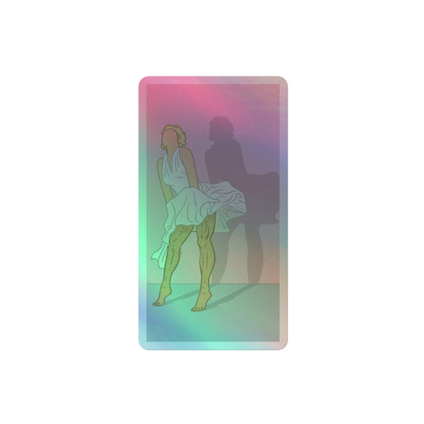 Daddy Monroe Holographic Stickers