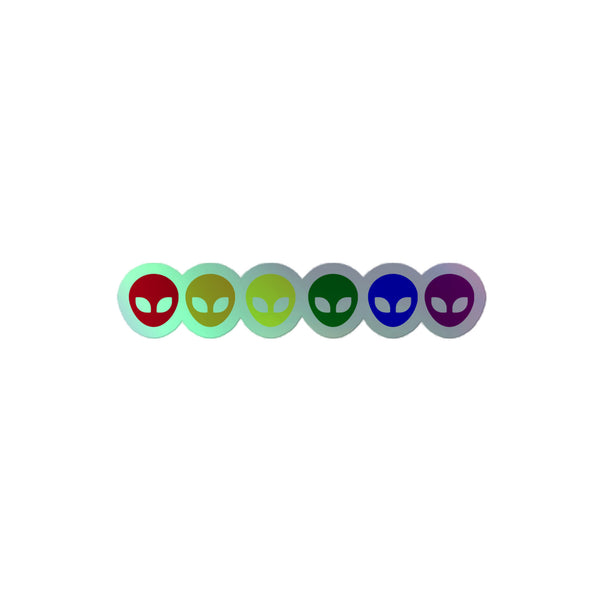 Gay Alien Holographic Stickers