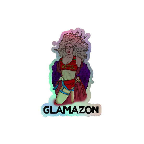 Glamazon Holographic Stickers