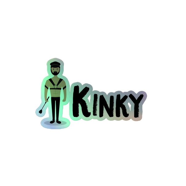 Kinky Holographic Stickers