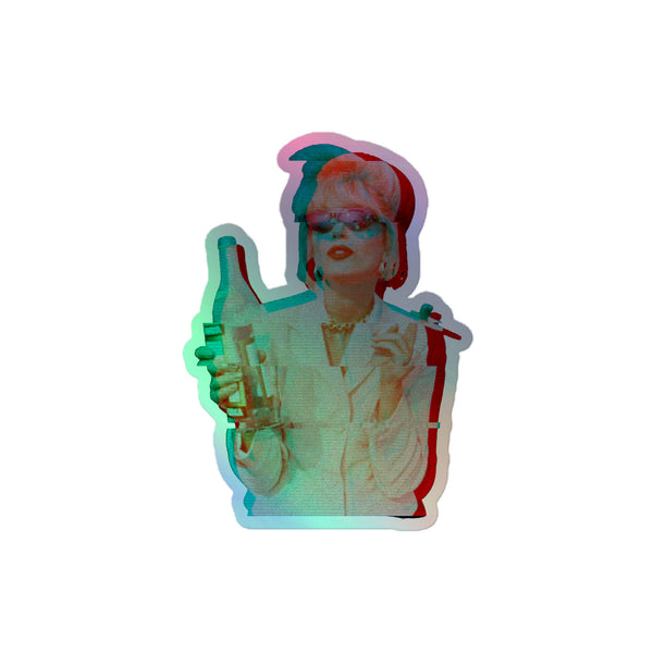 Patsy Stone Absolutely Fabulous Holographic Stickers