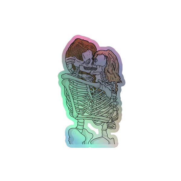 Queer Skeletons Holographic Stickers