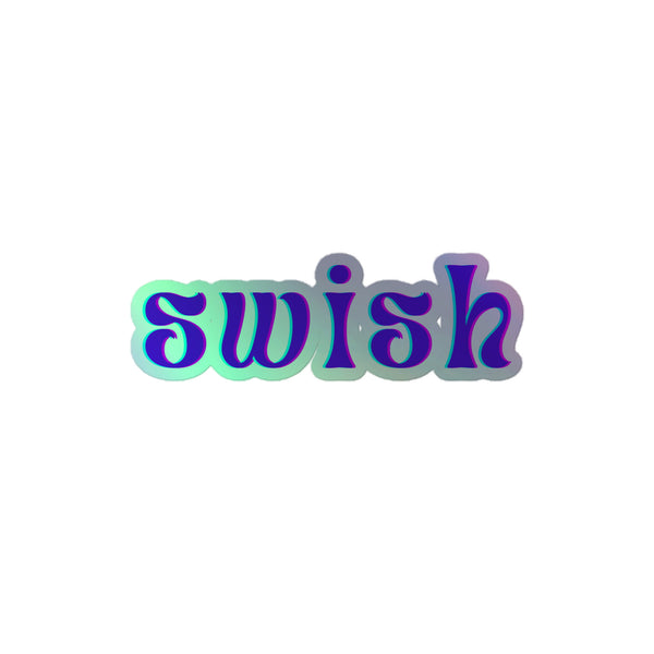 Swish Holographic Stickers