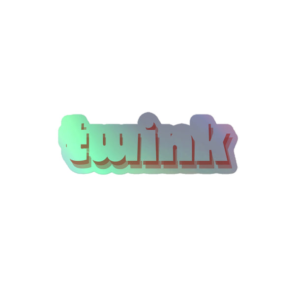 Twink Holographic Stickers